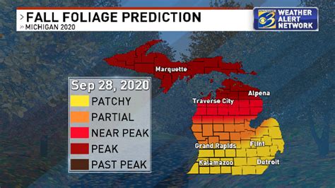 Michigan 2020 Fall Foliage Outlook Provides Options For Up North And