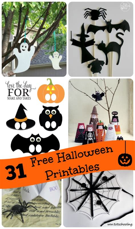 31 Free Printable Halloween Activities To Do With Kids