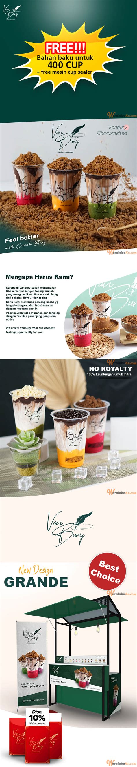 Franchise minuman kekinian mulai banyak digeluti oleh masyarakat karena dinilai lebih menjanjikan jika dibandingkan memulai usaha baru yang masih rintisan. Franchise Vanbury Chocomelted | Peluang Bisnis Minuman Kekinian - Waralaba Ku