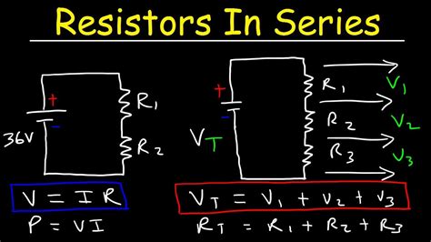 Resistors In Series The Easy Way Youtube