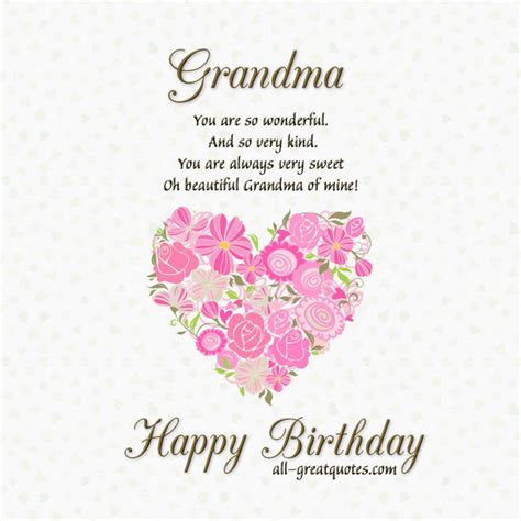 They are the people who shower us with their love, care, warmth and pamper us endlessly! Grandma Happy Birthday Pictures, Photos, and Images for Facebook, Tumblr, Pinterest, and Twitter