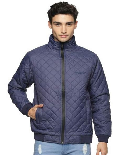 Buy Ryker Mens Solid Regular Lightweight Padded Jacket Navy Online At Best Prices In India