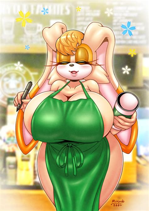 Rule 34 Anthro Breasts Bunny Girl Cleavage Female Huge Breasts Iced