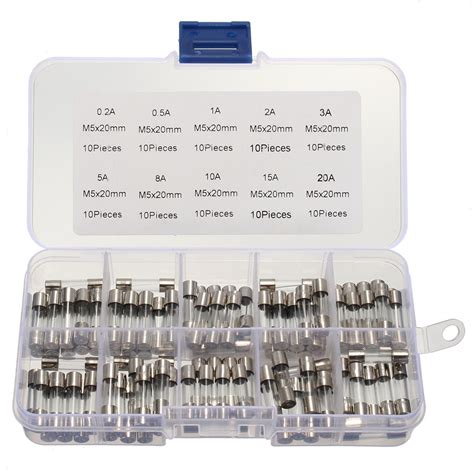 3 and 4 circuit fuse box and power distribution kits,based on the metri pack 280 connector system. 100Pcs/ Box 5x20MM Small Size Mini Glass Fuse Tube Vehicle ...