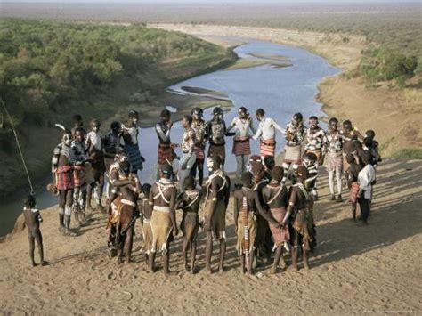Fertility Dance Karo Tribe Omo River Ethiopia Africa Photographic