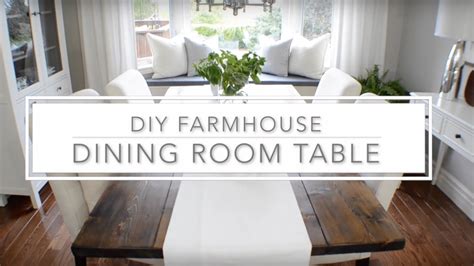 Learn how to make a sofa arm table with this guide from the home depot's dih workshop. DIY Farmhouse Dining Table Plans - The Home Depot - YouTube