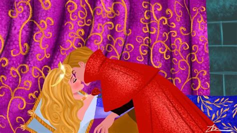 when true love s kiss the spell shall break disney princes sleeping beauty characters disney