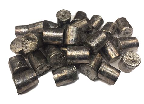 Pure Lead Nuggets 999 Approximately 1 Pound Rotometals