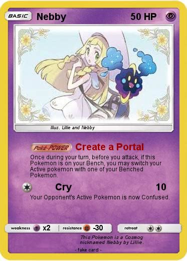 Pokémon Nebby 21 21 Create A Portal My Pokemon Card