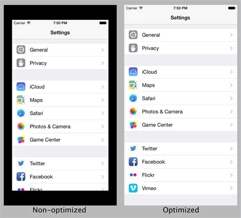 Homescreen And Apps Auf Iphone 6 Mit 47 Zoll