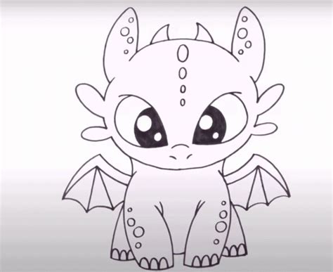 Toothless drawing from the famous animated movie how to train your dragon. How to draw toothless step by step for kids, If you want ...