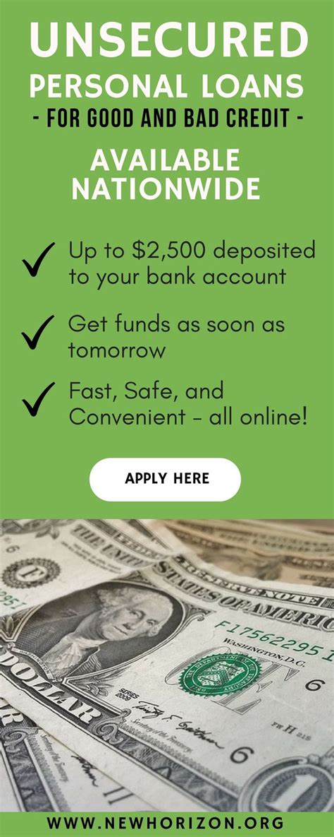 These are not title or payday loans. Unsecured Personal Loans For Good And Bad Credit Available Nationwide | Loans for poor credit ...