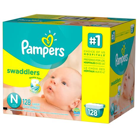 Pampers Swaddlers Newborn Diapers Huge Box Newborn Kittens