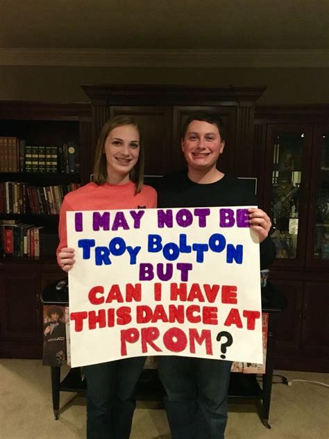 High School Musical Promposal 1000 In 2020 Homecoming
