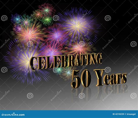 50th Anniversary Celebration Royalty Free Stock Images Image 4210239
