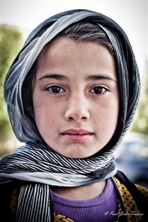 Young Afghan Girl Afghan Girl Human People