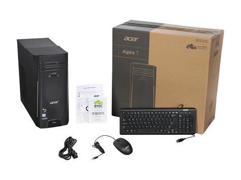 Open Box Acer Desktop Computer Aspire At3 710 Ur56 Intel Core I5 6th
