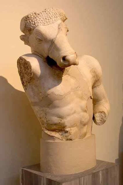 Minotaur Ancient History Encyclopedia Greek Mythology Bull Headed