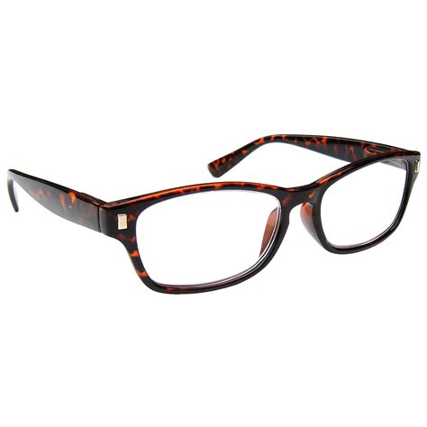 The Reading Glasses Company Brown Tortoiseshell Readers Mens Womens Spring Hinges R10 2 3 00