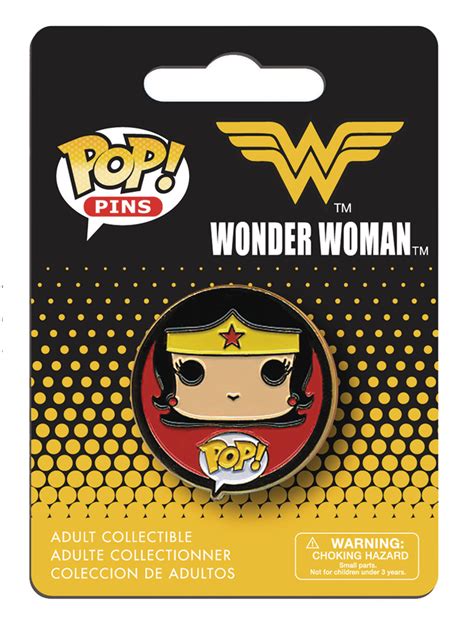 Dec158882 Pop Pins Dc Universe Wonder Woman Previews World