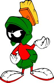 I chose marvin the martian for the challenge! Marvin The Martian Coloring Pages