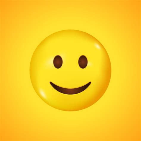 Premium Vector Smiling Face Smile Vector Emoji Happy Emoticon Cute