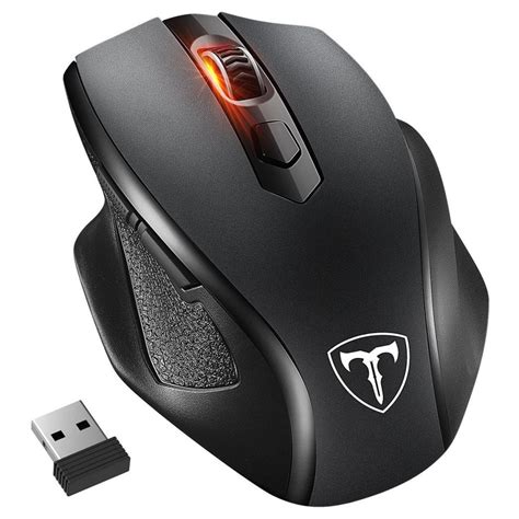 Wireless Mouse Large Hands And Ergonomic Design Patuoxun Full Size 24g