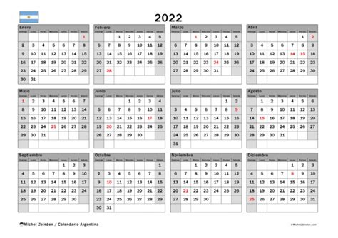 Calendario 2022 Argentina 2 1 Pdf