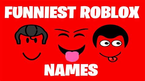100 Funny Roblox Names Good Roblox Display Names Youtube