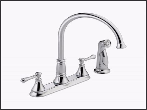 Bathroom faucets come with handles for support, but some contain no screws due to aesthetic step 4: New Moen Two Handle Kitchen Faucet Leaking at Base (Dengan ...