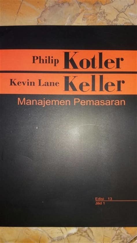 Buku Manajemen Pemasaran Philip Kotler Edisi Jilid Pdf