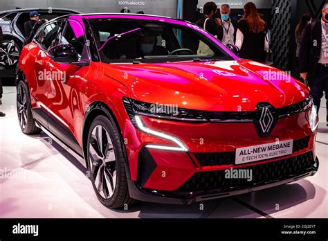 Renault Megane E Tech Electric Car Showcased At The Iaa Mobility 2021