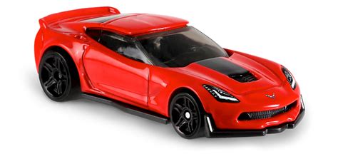Corvette® C7 Z06™ In Red Factory Fresh Car Collector Hot Wheels