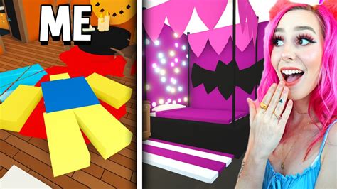 I Challenged Meganplays To Halloween Adopt Me Build Off Roblox Youtube