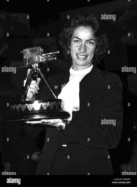 Virginia Wade Bbc Television Sports Personality Of The Year Stock Photo
