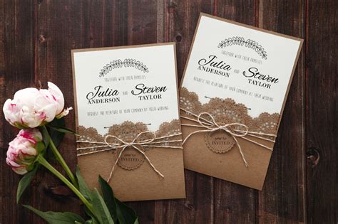 What sets us apart is our quick turnarounds on orders, our love for your order and what we do, and our unmatched customization. Choosing the Right Invitation for your Rustic Wedding