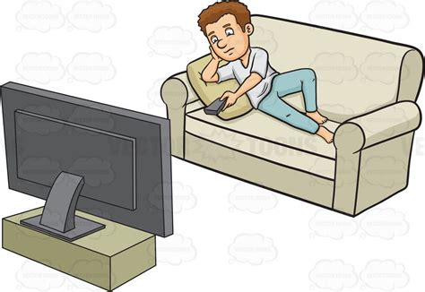 Woman Watching Tv Clipart Free Download On Clipartmag