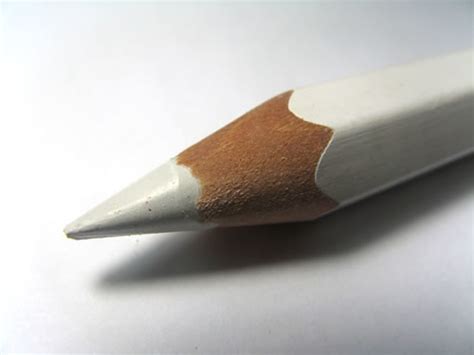White Color Pencil This Photo Is In Public Domain Provide Flickr