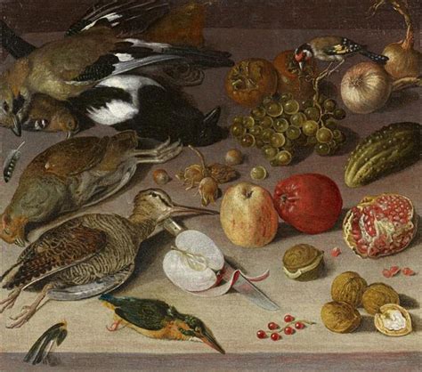 Still Life With Fruits And Birds Georg Flegel