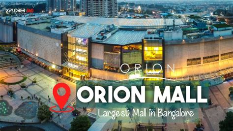 Orion Mall Bangalore Largest And Best Shopping Mall In Bangalore