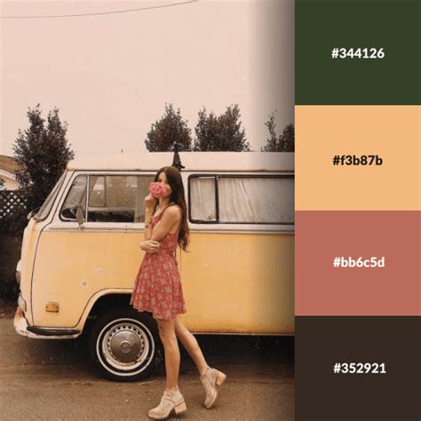 14 Best 70s Color Palettes With Hex Codes Included Vintage Colour