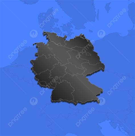 Map Of Germany Political Map Of Germany With The Several States Photo