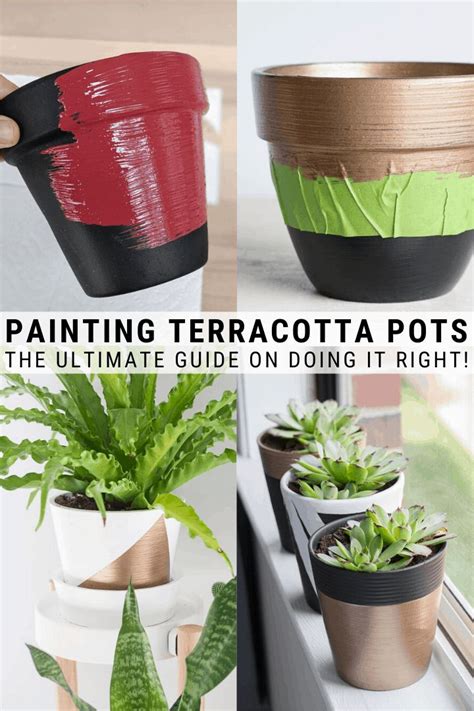 How To Paint Terracotta Pots And The Best Paint For Terracotta Pots