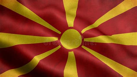 Vlaggen, vlaggen, emoji, emojione 2.2.7 bw, country flags emoji, flags emoji. Vlag van Macedonië stock illustratie. Illustratie ...