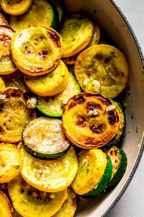 Sauteed Zucchini And Squash Simple Side Dish