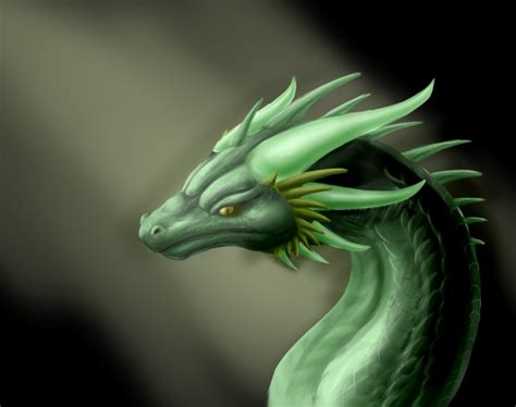 Green Dragon By Lena Lucia Dragon On Deviantart Green Dragon Lena