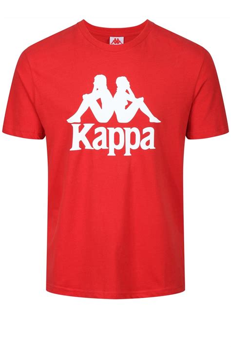 Kappa Tahiti T Shirt Red Shop Kappa Mens T Shirts And Sportswear