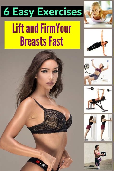 Exercises To Lift And Firm Your Breasts At Any Age Health Beauty Massage Diy Beauty