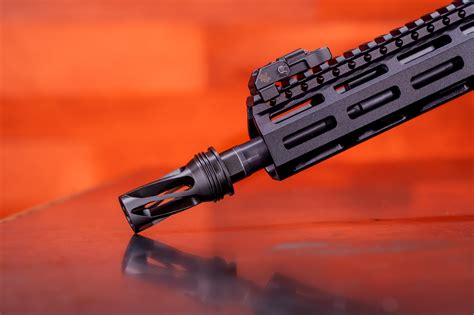 Huxwrx 556 Extended Flash Hider Pinnable Optimized For 139 And 14