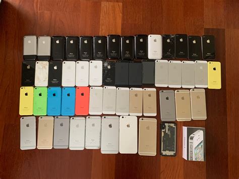 I Was Bored And Lined Up My Iphone Collection Some Of My Favorites Is